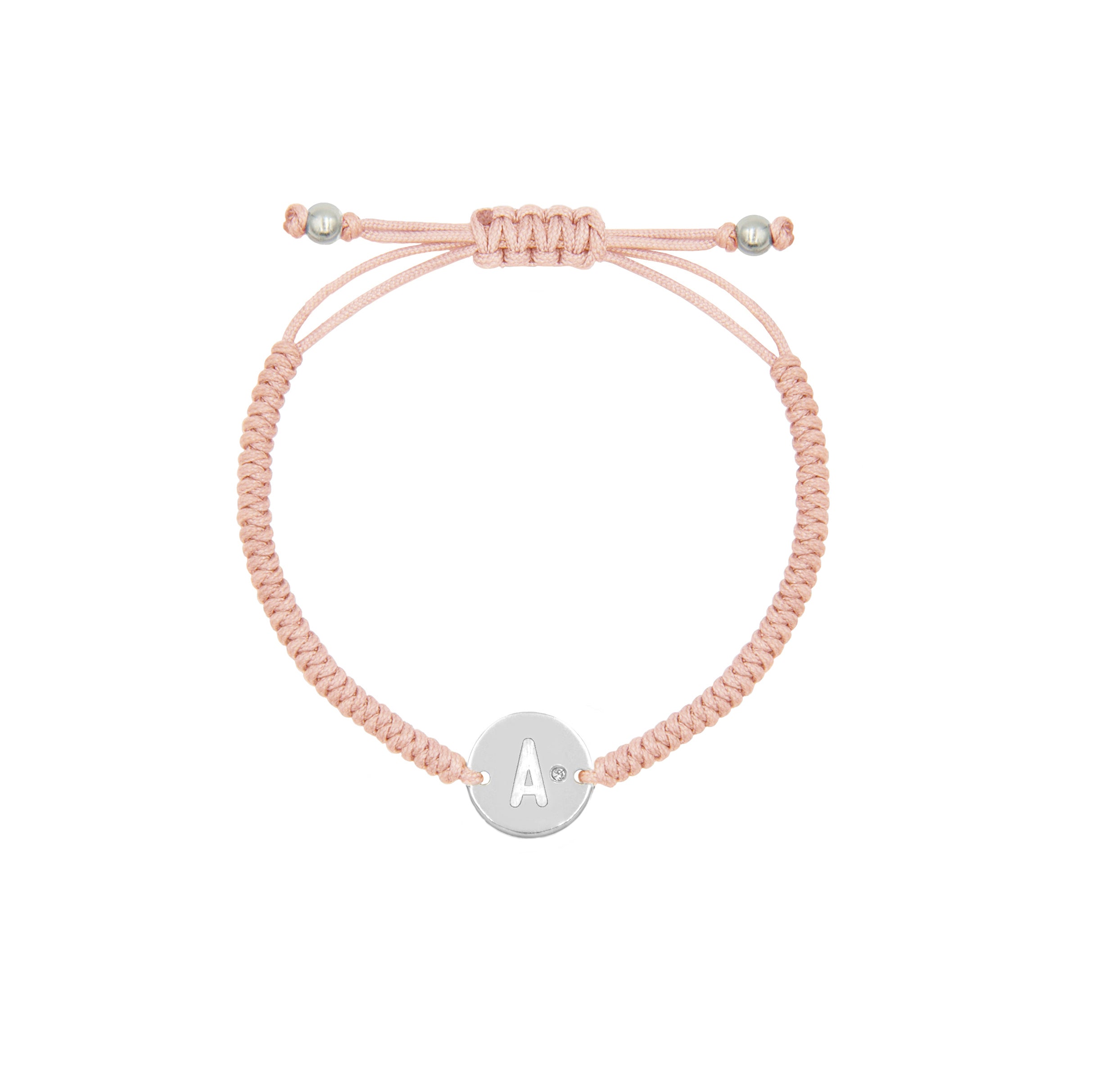 Pulsera Inicial con Zirconia (Plata .925)