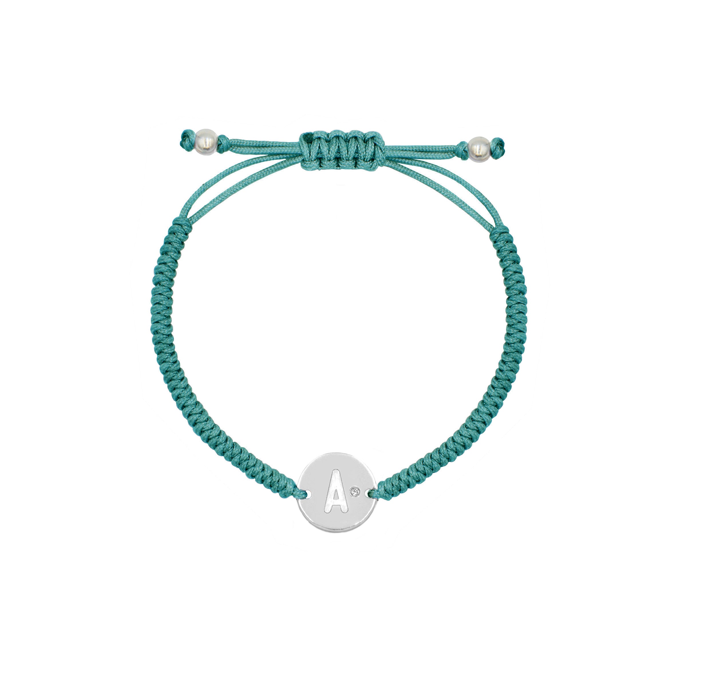 Pulsera Inicial con Zirconia (Plata .925)