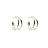 Arracada Doble Musa (Plata .925)