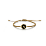 Pulsera Aura Initials  (Plata .925 con Baño de Oro)