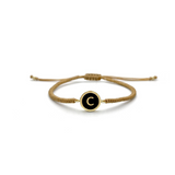 Pulsera Aura Initials  (Plata .925 con Baño de Oro)