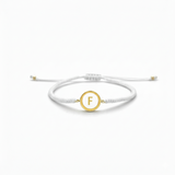 Pulsera Aura Initials  (Plata .925 con Baño de Oro)