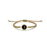 Pulsera Aura Initials  (Plata .925 con Baño de Oro)