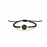 Pulsera Aura Initials  (Plata .925 con Baño de Oro)