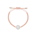 Pulsera Inicial con Zirconia (Plata .925)