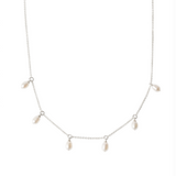 Choker de Perla Arroz (Plata .925)
