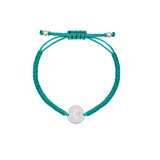 Pulsera Inicial con Zirconia (Plata .925)