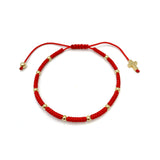Pulsera Decenario (Plata .925 con Baño de Oro)