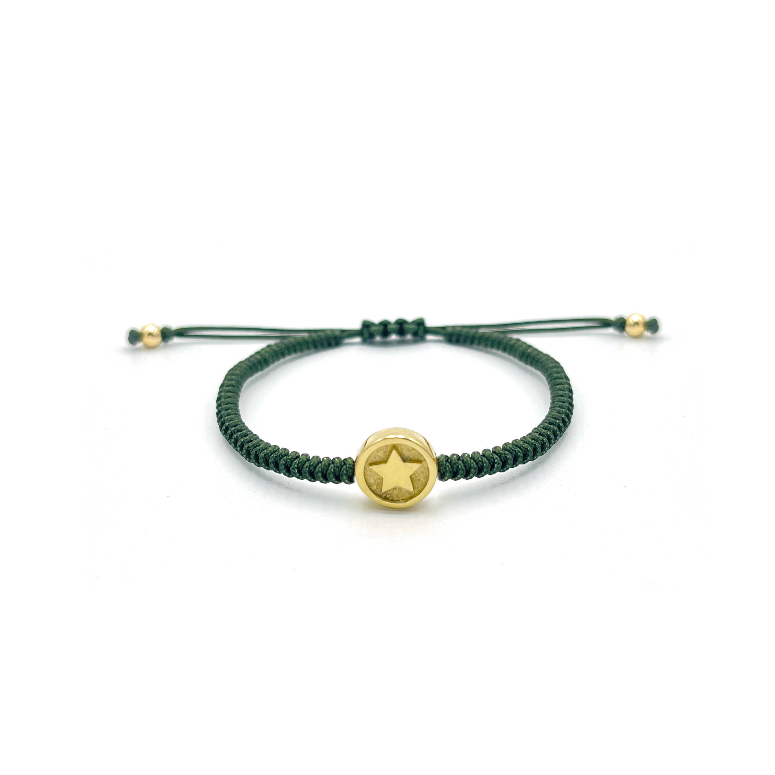 Pulsera Stamp Estrella (Plata .925 con baño)