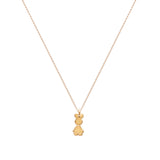 Collar Peques  (Plata .925 con Baño de Oro)