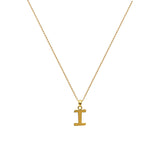 Minitial (Plata .925 con Baño de Oro Amarillo)