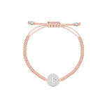 Pulsera Inicial con Zirconia (Plata .925)