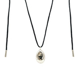 Collar Dije Grande Pebble (Plata .925)
