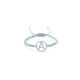 Pulsera Inicial con Marco (Plata .925)
