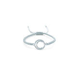 Pulsera Inicial con Marco (Plata .925)