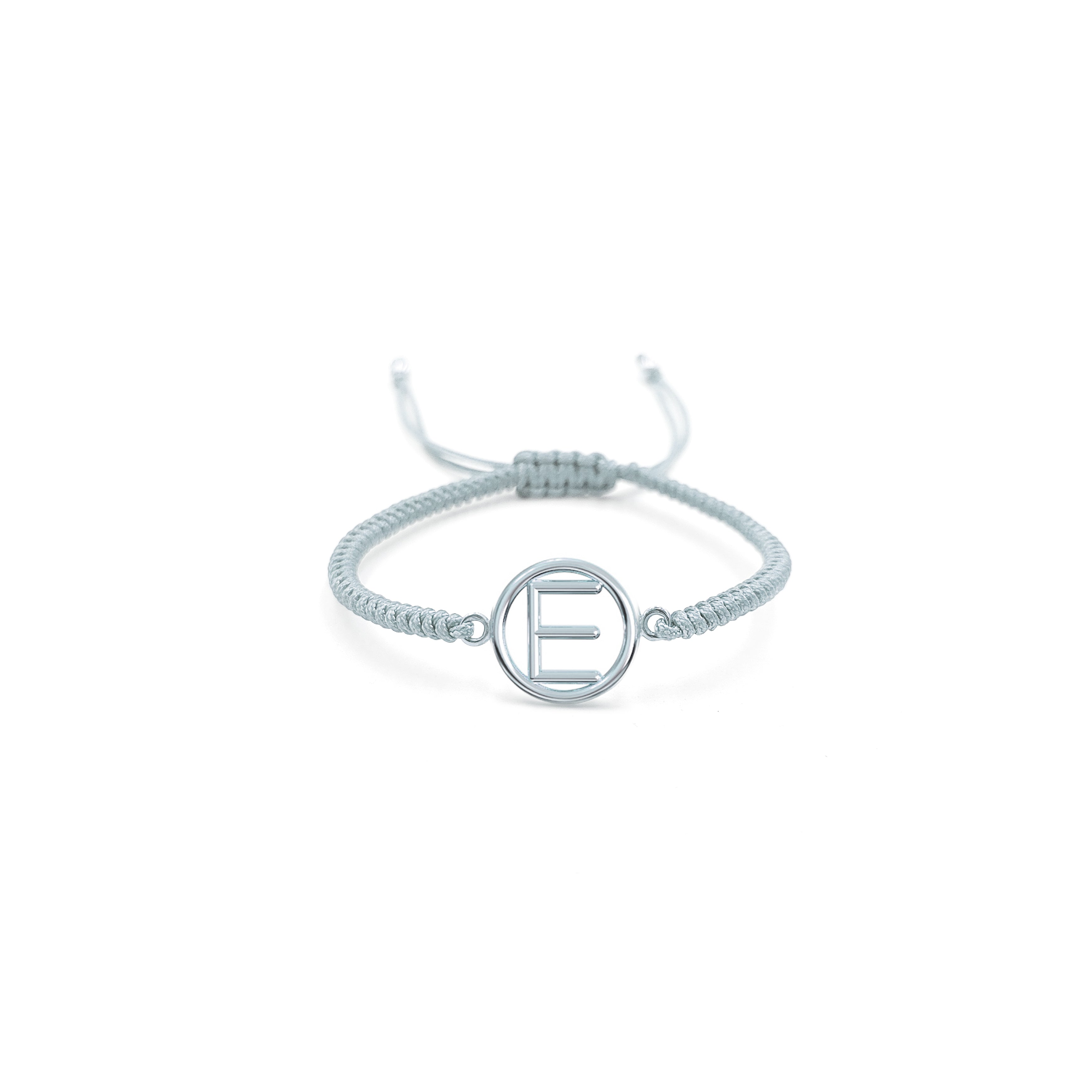 Pulsera Inicial con Marco (Plata .925)