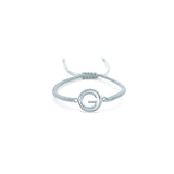 Pulsera Inicial con Marco (Plata .925)