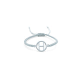 Pulsera Inicial con Marco (Plata .925)