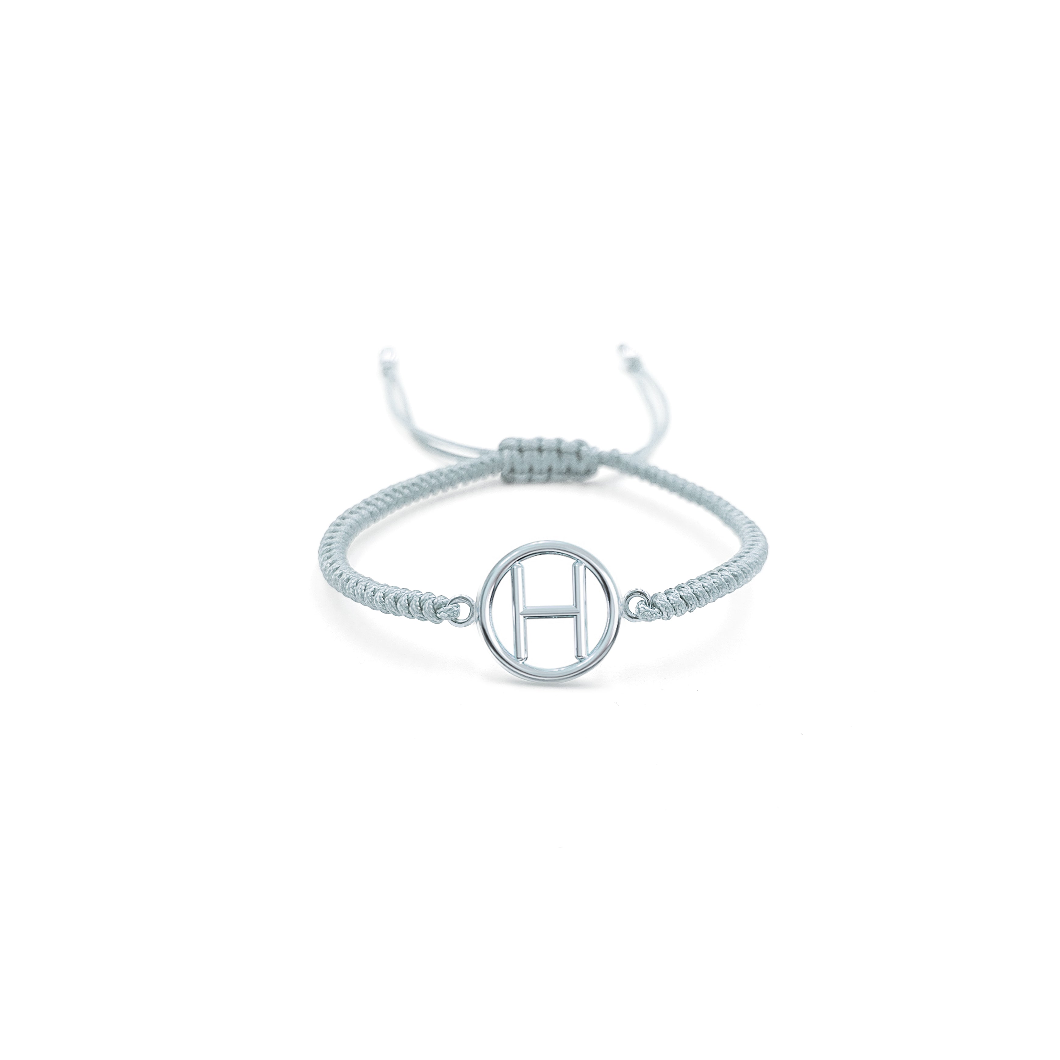 Pulsera Inicial con Marco (Plata .925)
