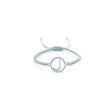 Pulsera Inicial con Marco (Plata .925)