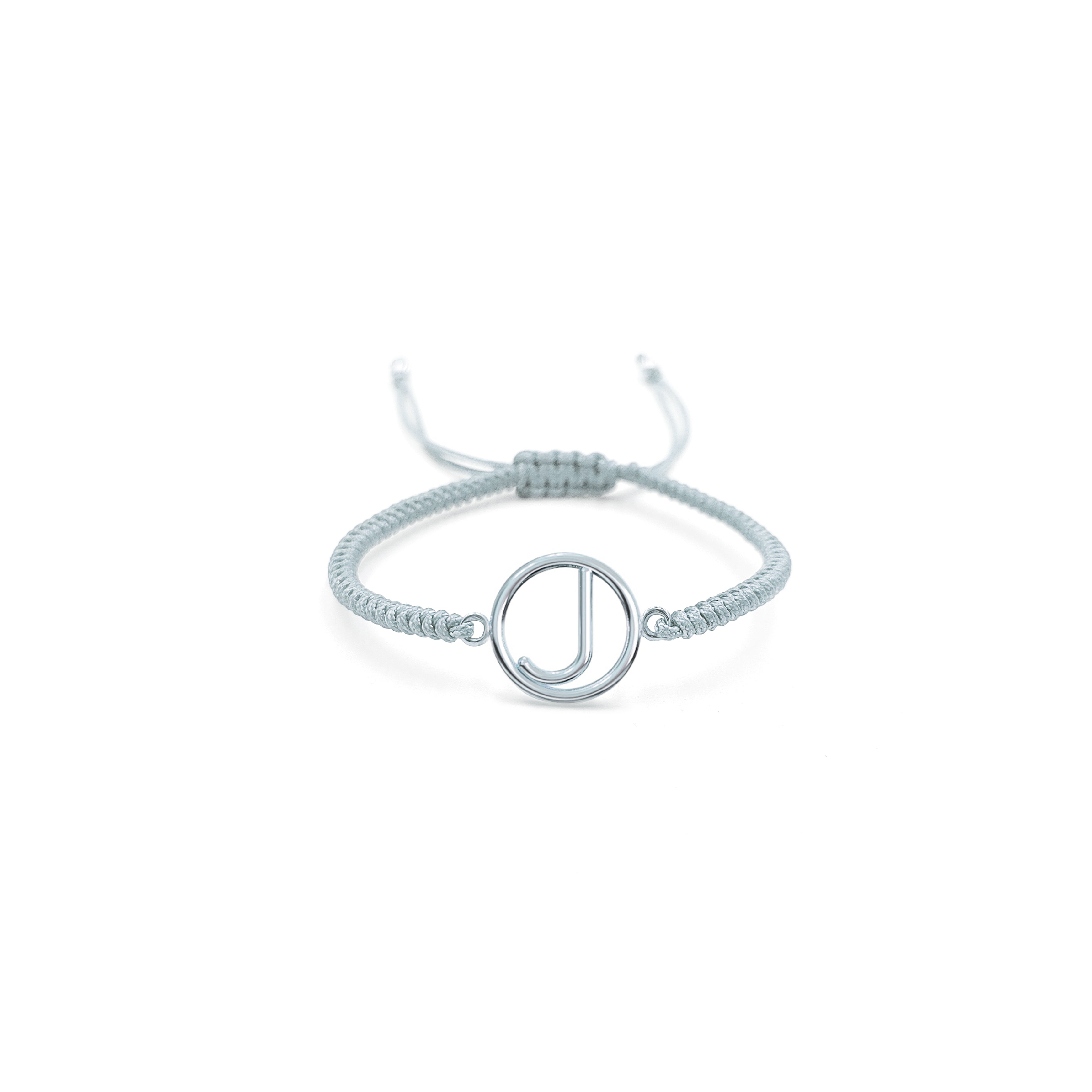 Pulsera Inicial con Marco (Plata .925)