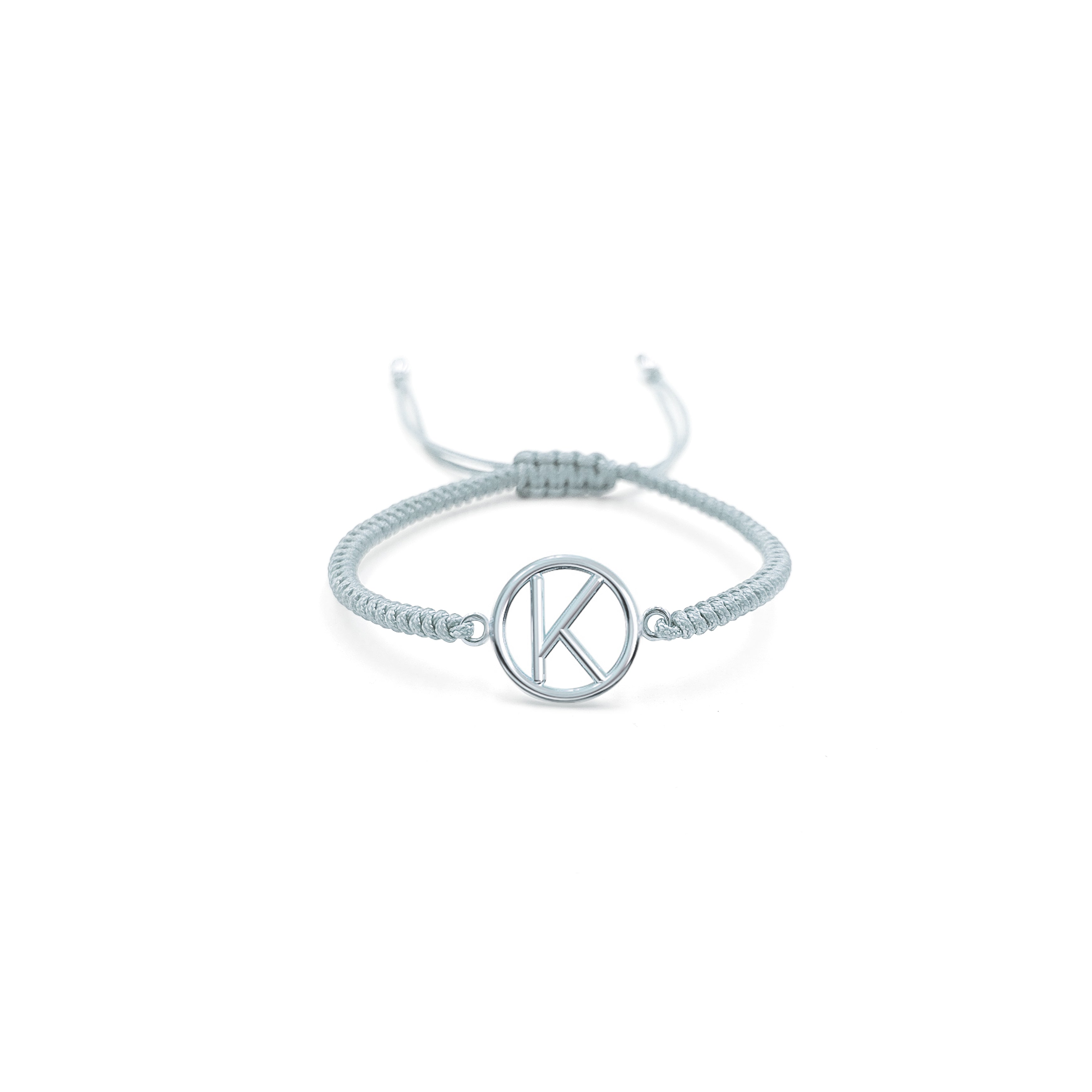 Pulsera Inicial con Marco (Plata .925)