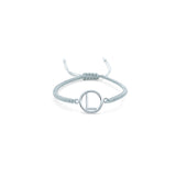Pulsera Inicial con Marco (Plata .925)