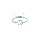 Pulsera Inicial con Marco (Plata .925)
