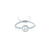 Pulsera Inicial con Marco (Plata .925)