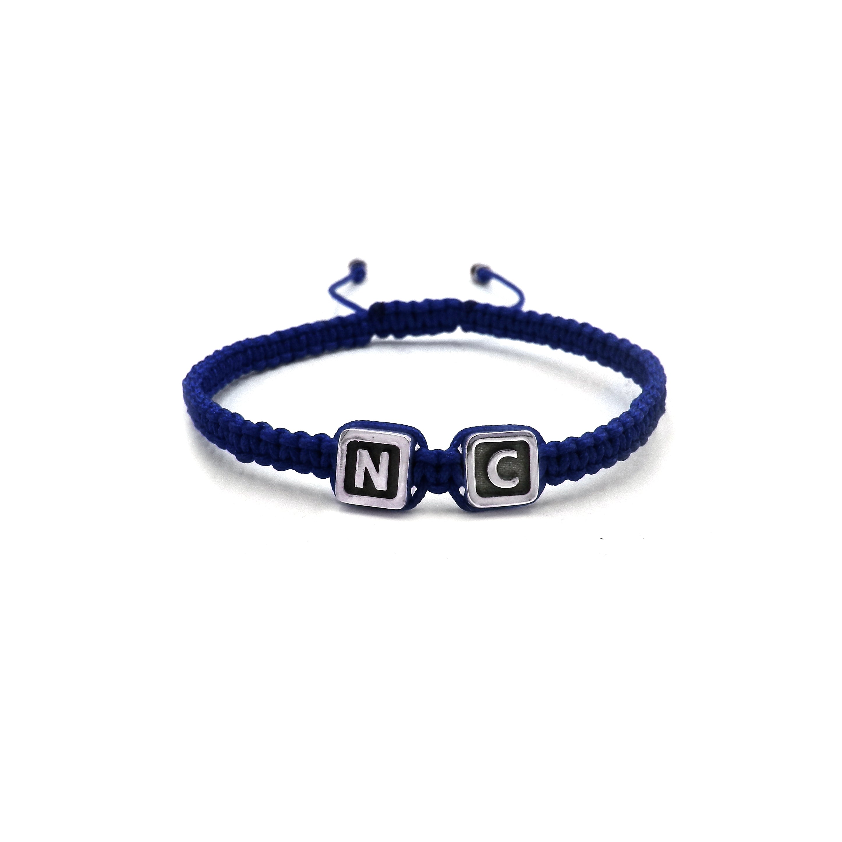 Pulsera Iniciales Negra