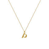 Minitial (Plata .925 con Baño de Oro Amarillo)