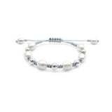 Rice Pearl and Beads Bracelet (Plata .925)