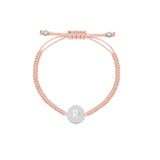 Pulsera Inicial con Zirconia (Plata .925)