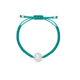 Pulsera Inicial con Zirconia (Plata .925)