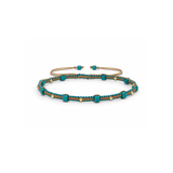 Pulsera Table Cut Tejida