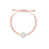 Pulsera Inicial con Zirconia (Plata .925)