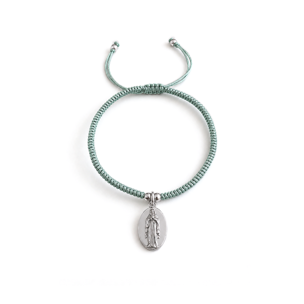 Pulsera Virgen (Plata .925)
