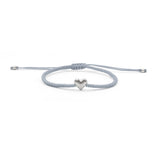 Pulsera Corazón Abombado Chico (Plata .925)