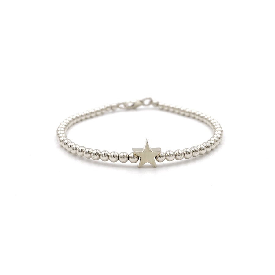 Pulsera Estrella Mediano (Plata .925)