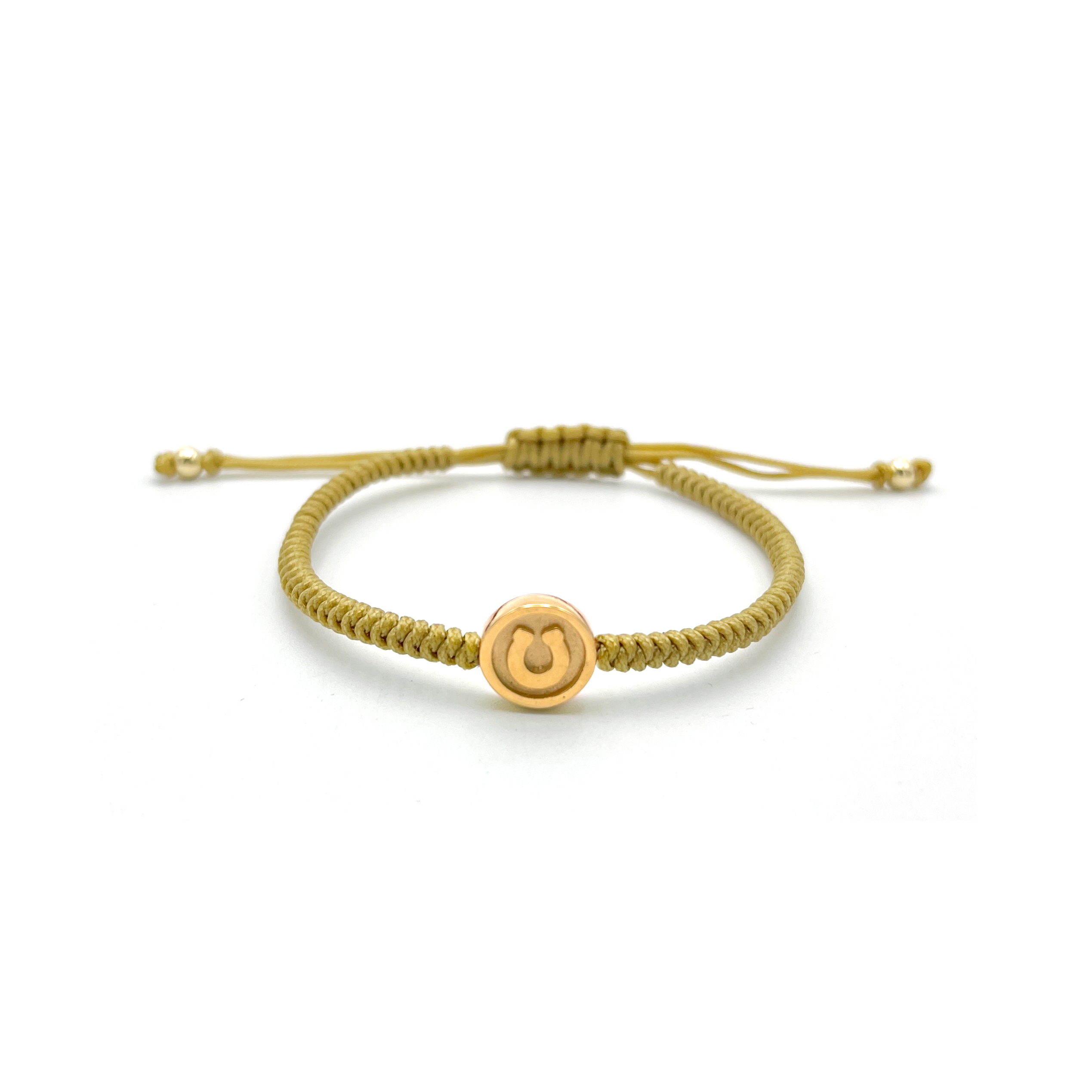 Pulsera Stamp Herradura (Plata .925 con baño)