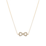 Collar Lumina Infinito (Plata .925 con Baño de Oro)