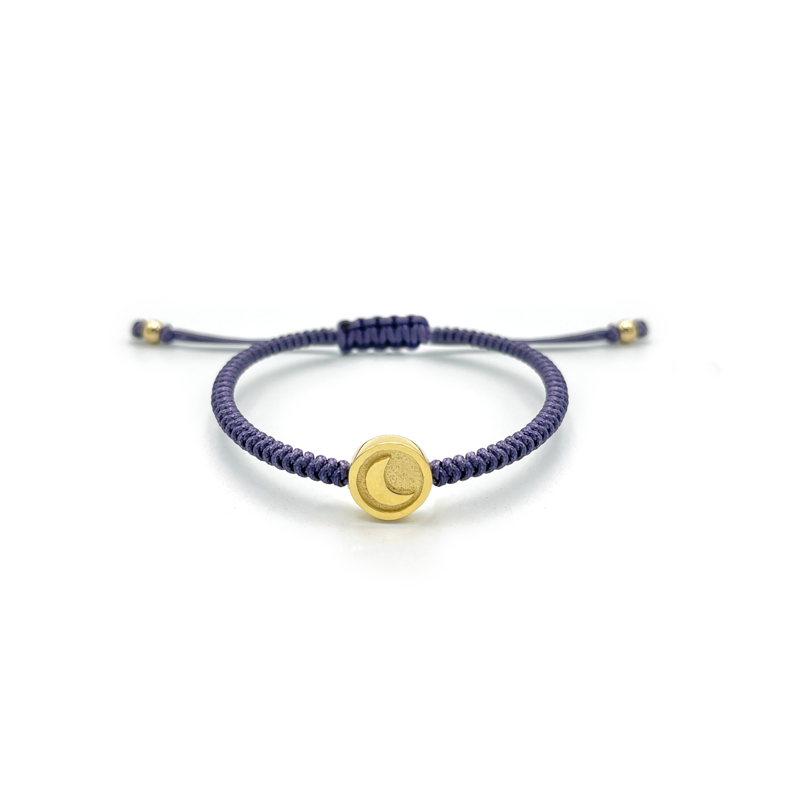 Pulsera Stamp Luna(Plata .925 con baño)