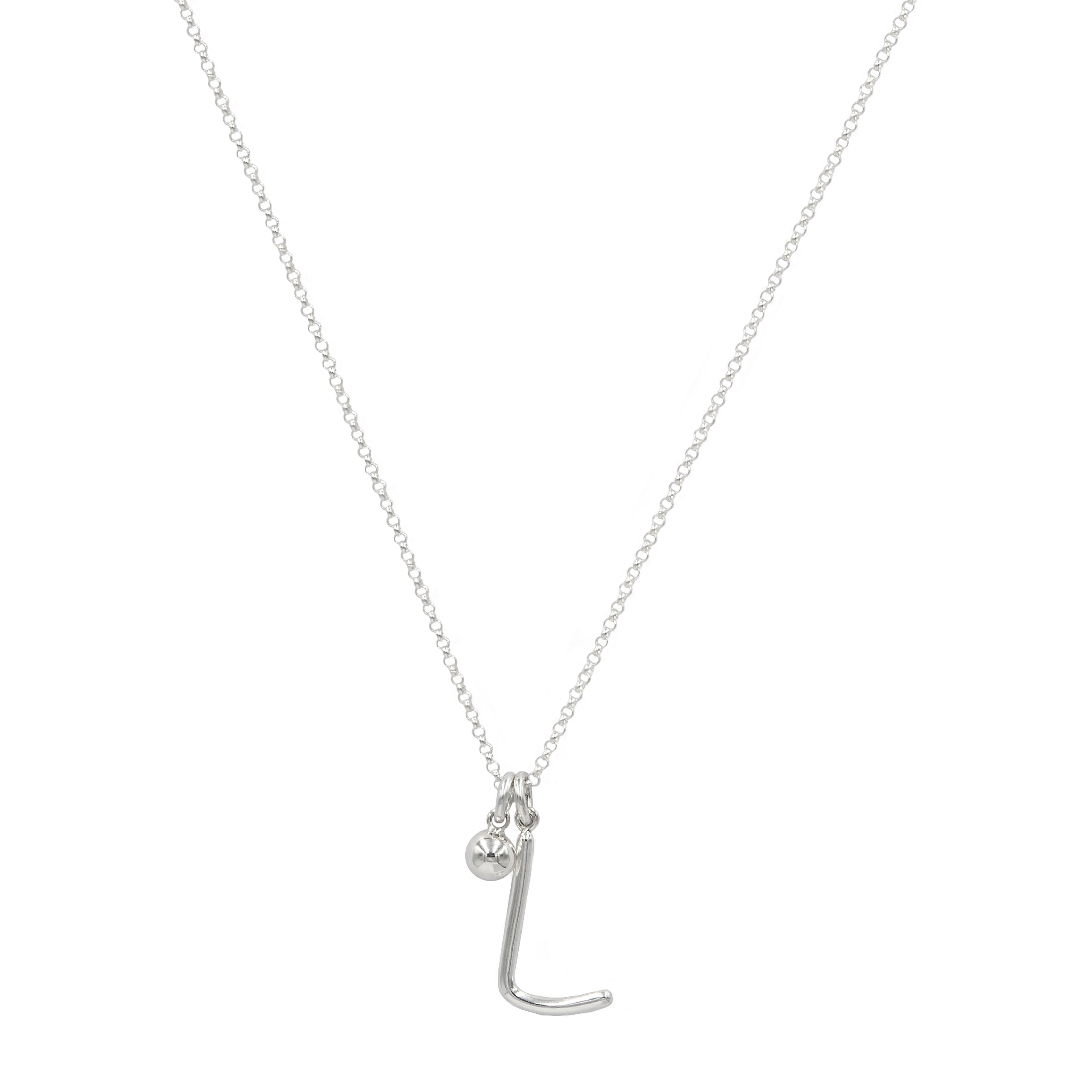 Initial Necklace (Plata .925)