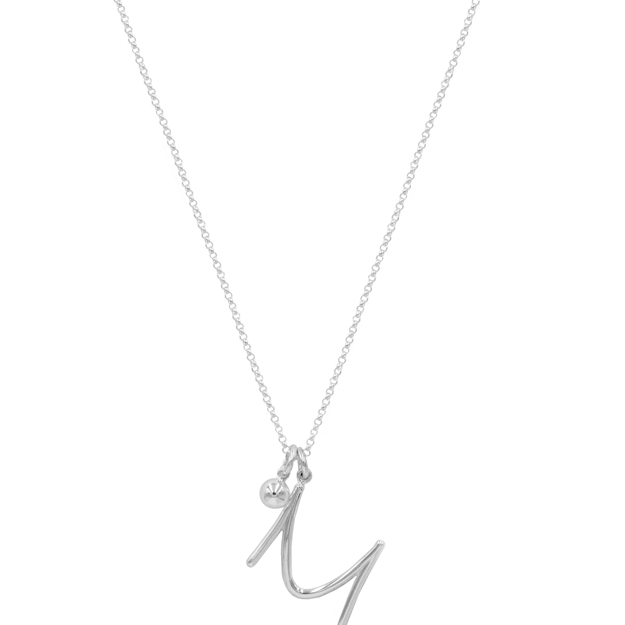 Initial Necklace (Plata .925)