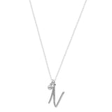 Initial Necklace (Plata .925)