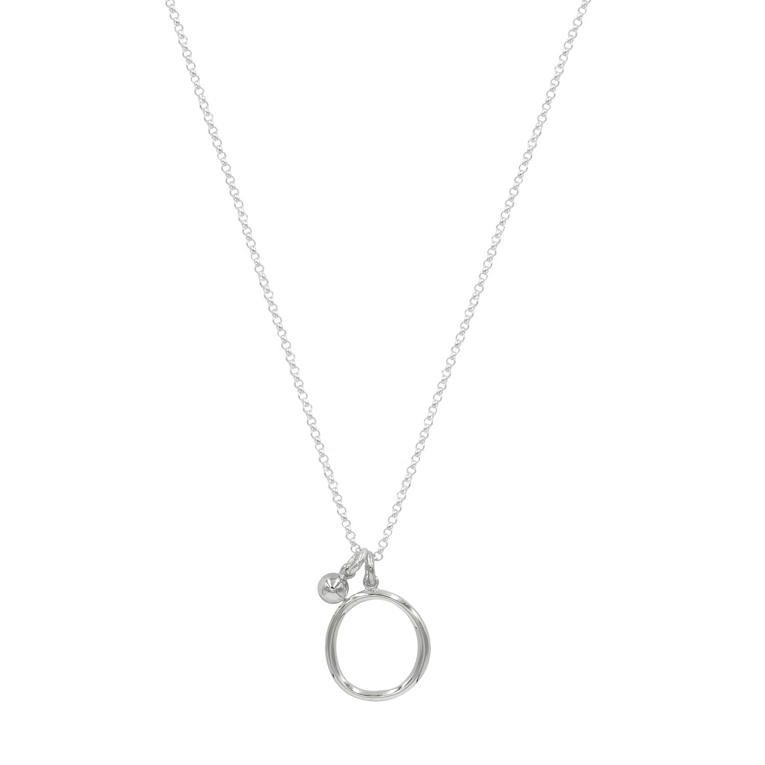 Initial Necklace (Plata .925)