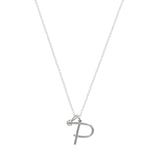 Initial Necklace (Plata .925)