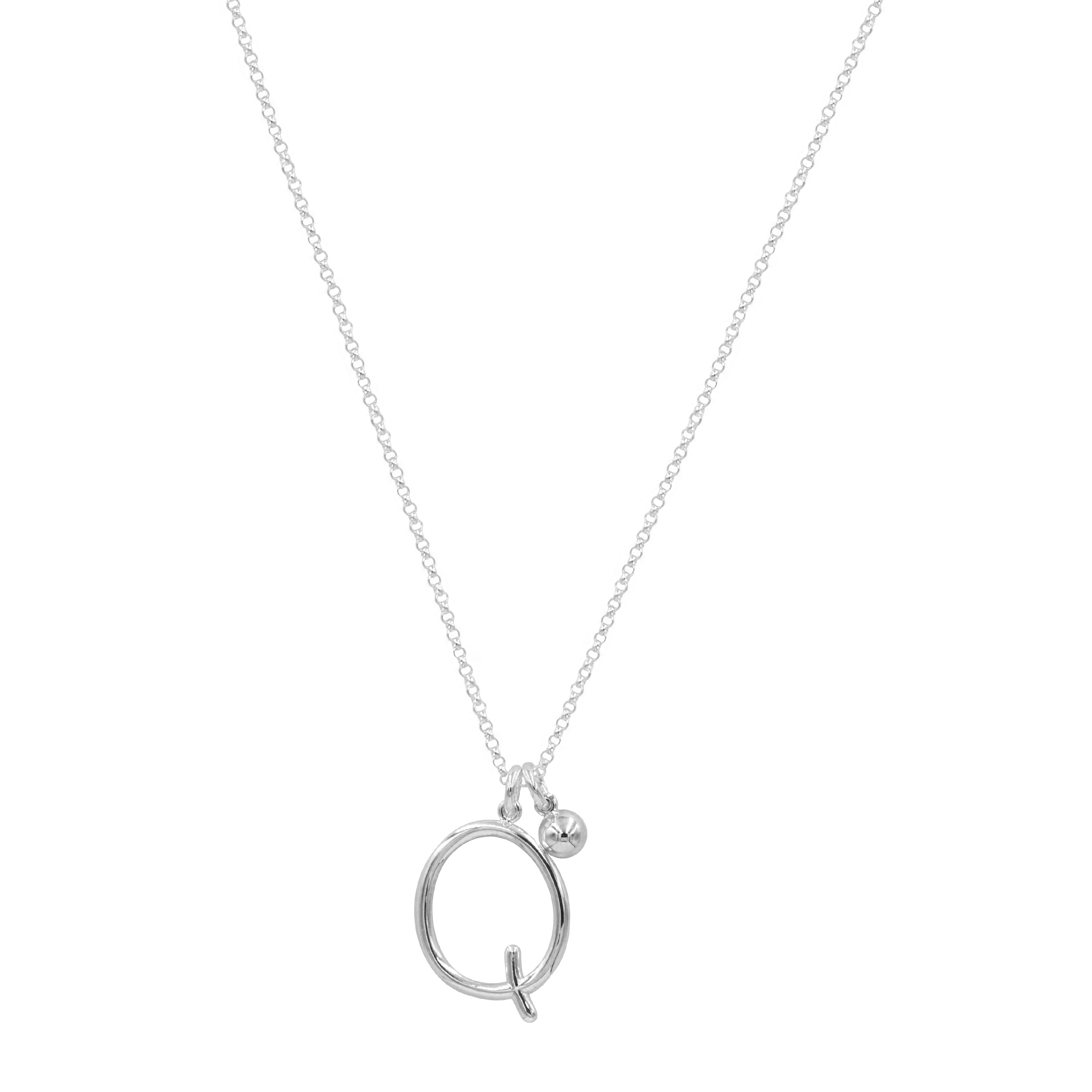 Initial Necklace (Plata .925)