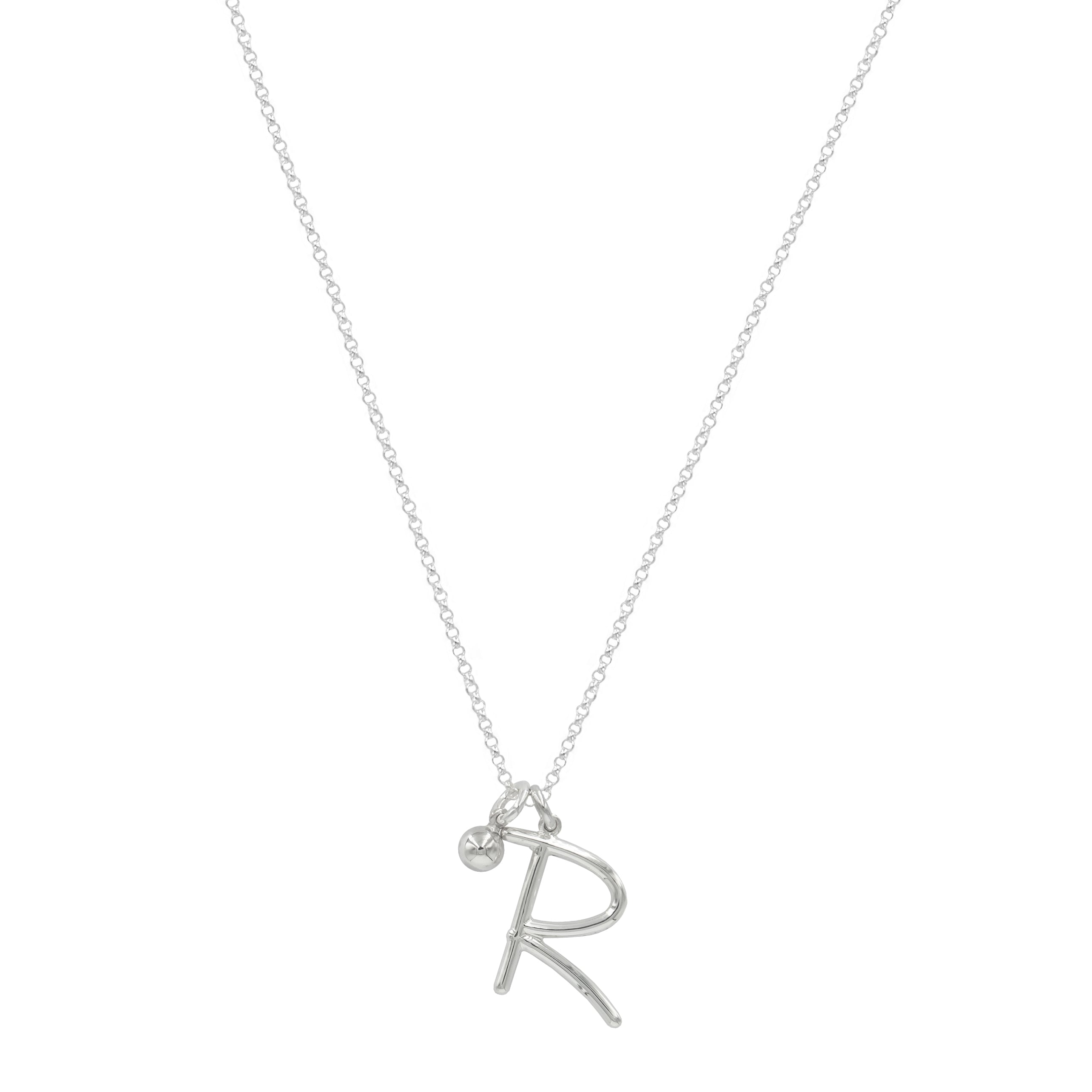 Initial Necklace (Plata .925)