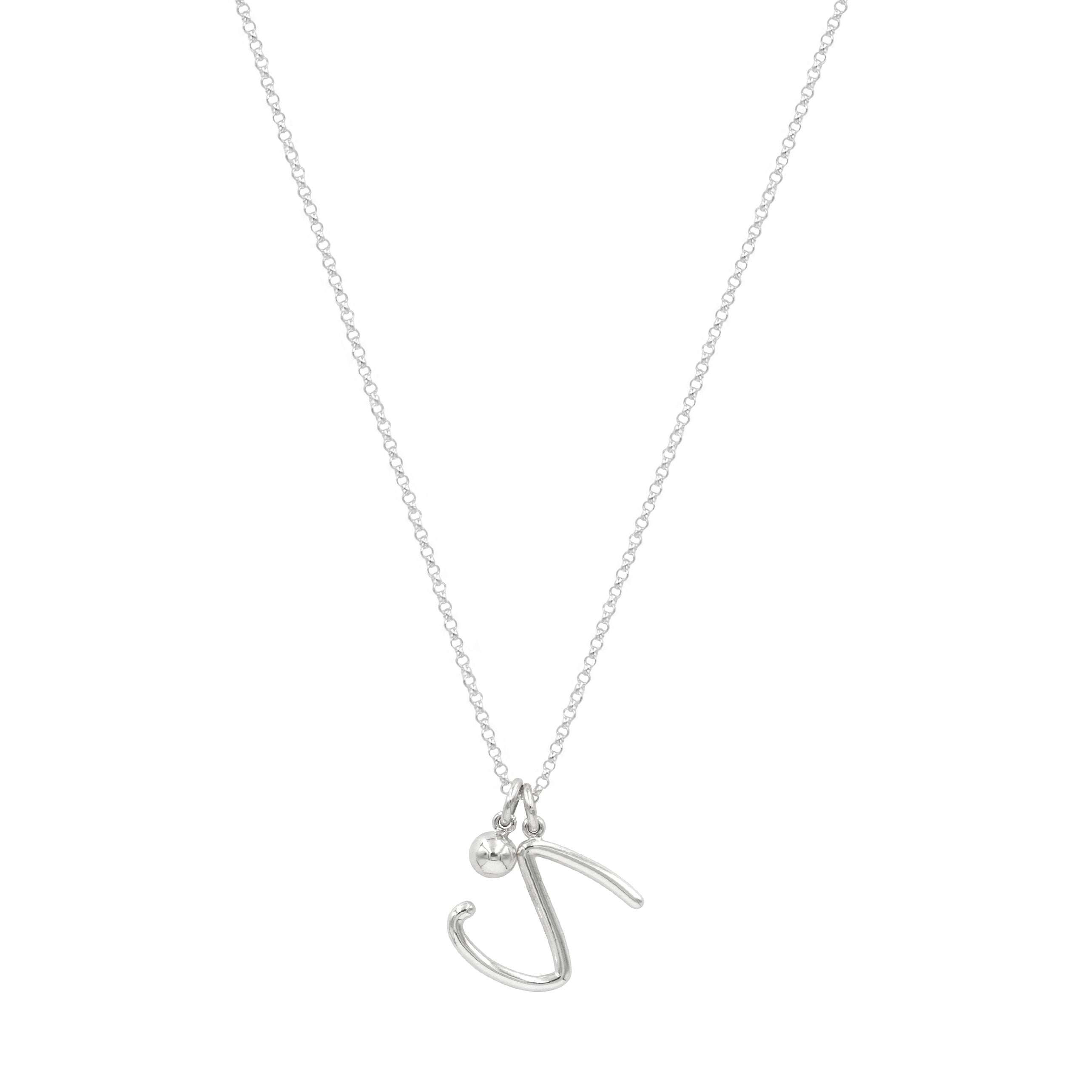 Initial Necklace (Plata .925)